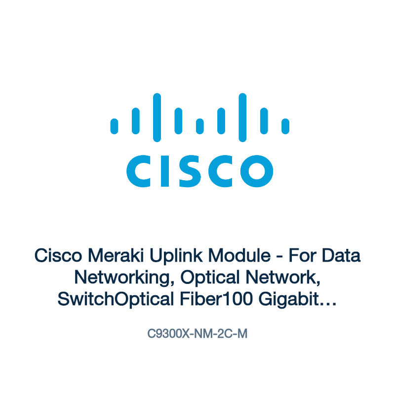 C9300X-NM-2C-M: Cisco Meraki Uplink Module