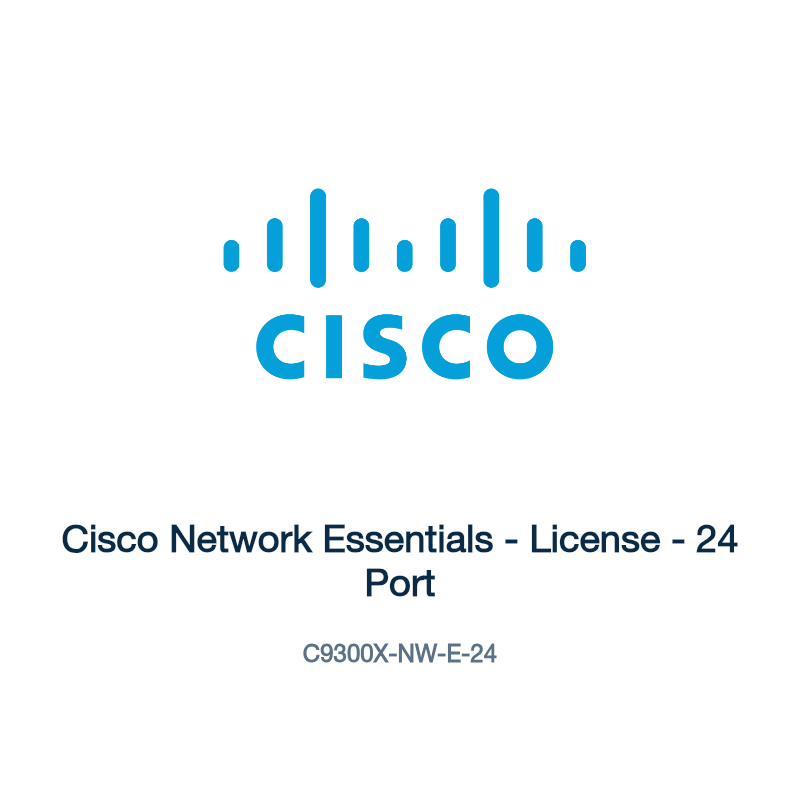 C9300X-NW-E-24: Cisco Network Essentials
