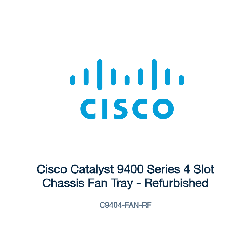 C9404-FAN-RF: Cisco Catalyst 9400 Series 4 Slot Chassis Fan Tray