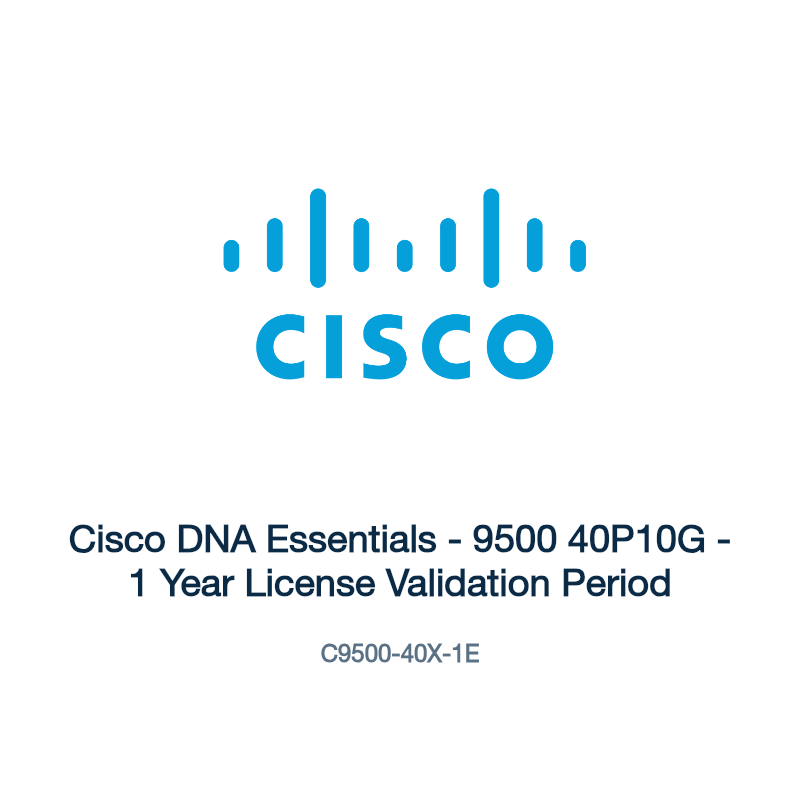 C9500-40X-1E: Cisco DNA Essentials