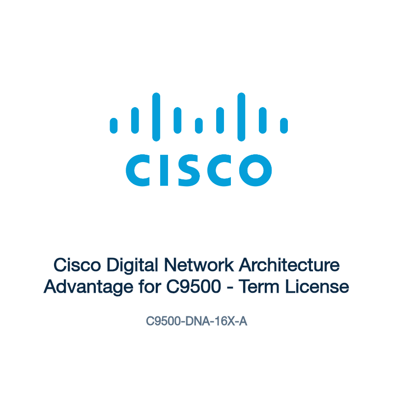 C9500-DNA-16X-A: Cisco Digital Network Architecture Advantage for C9500
