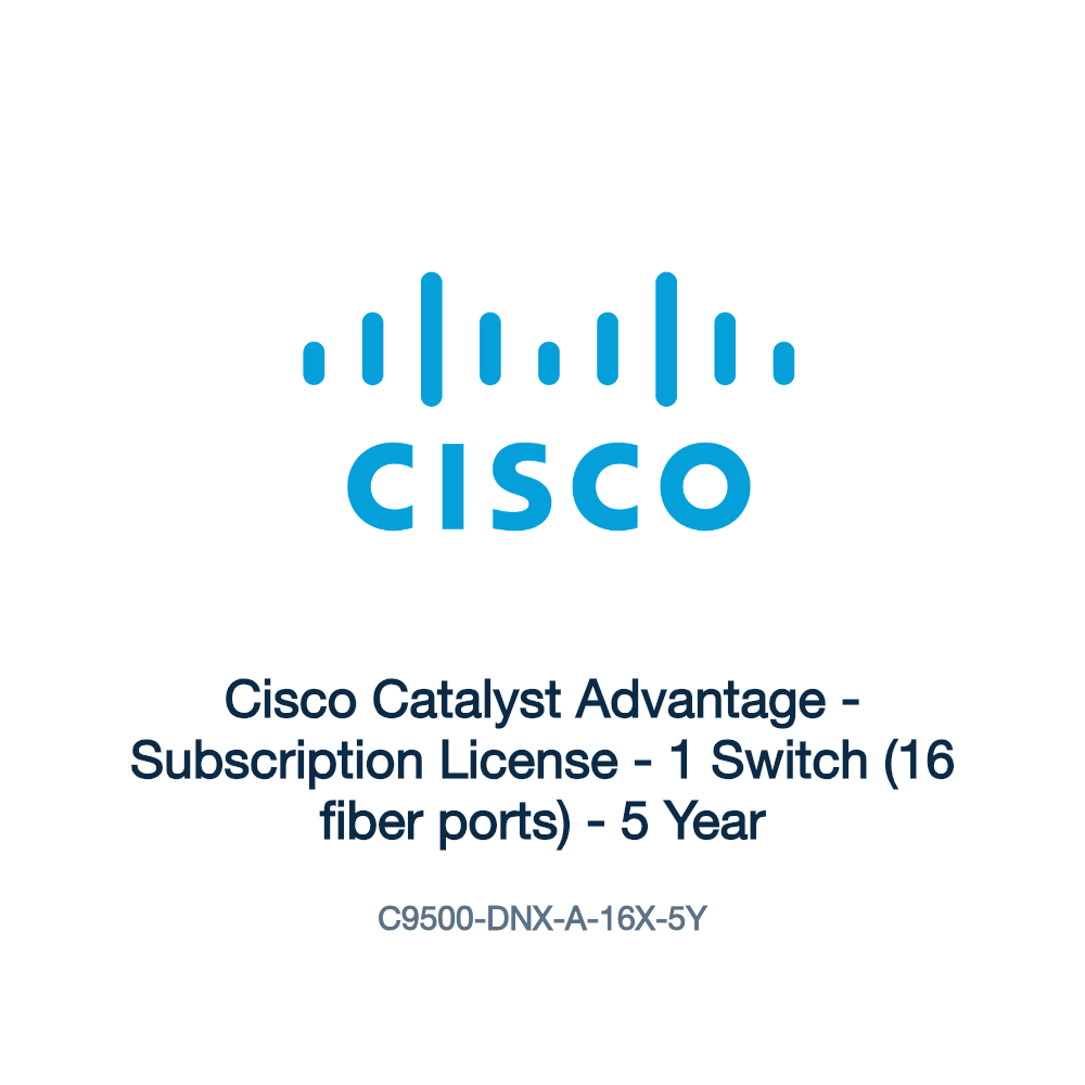 C9500-DNX-A-16X-5Y: Cisco Catalyst Advantage