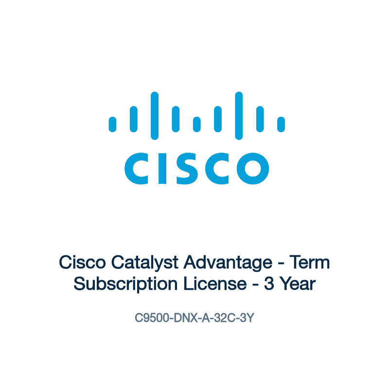 C9500-DNX-A-32C-3Y: Cisco Catalyst Advantage