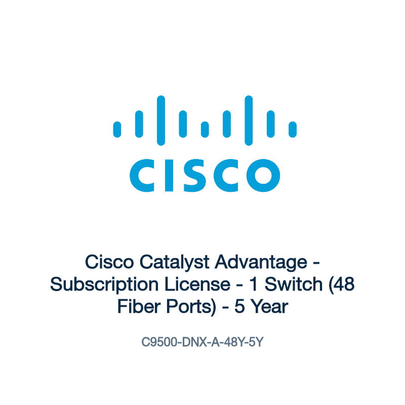 C9500-DNX-A-48Y-5Y: Cisco Catalyst Advantage
