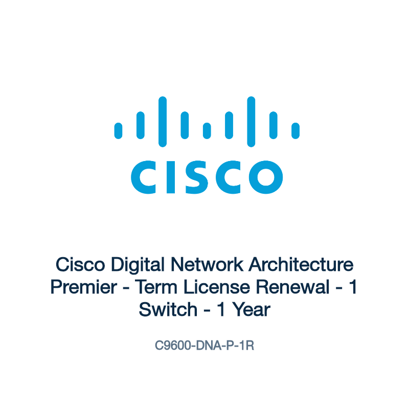 C9600-DNA-P-1R: Cisco Digital Network Architecture Premier