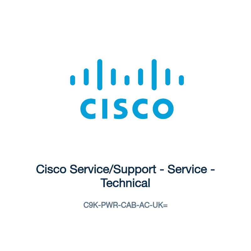 C9K-PWR-CAB-AC-UK=: Cisco Service/Support