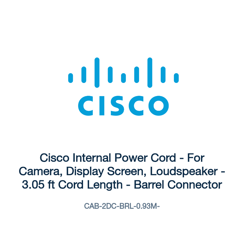 CAB-2DC-BRL-0.93M-: Cisco Internal Power Cord