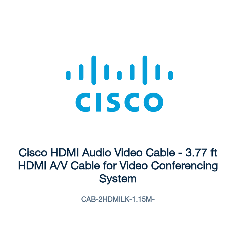 CAB-2HDMILK-1.15M-: Cisco HDMI Audio Video Cable