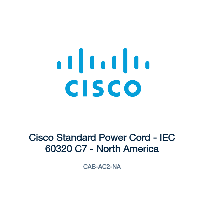CAB-AC2-NA: Cisco Standard Power Cord