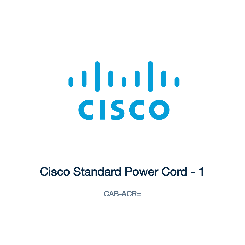 CAB-ACR=: Cisco Standard Power Cord