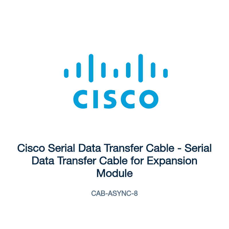 CAB-ASYNC-8: Cisco Serial Data Transfer Cable