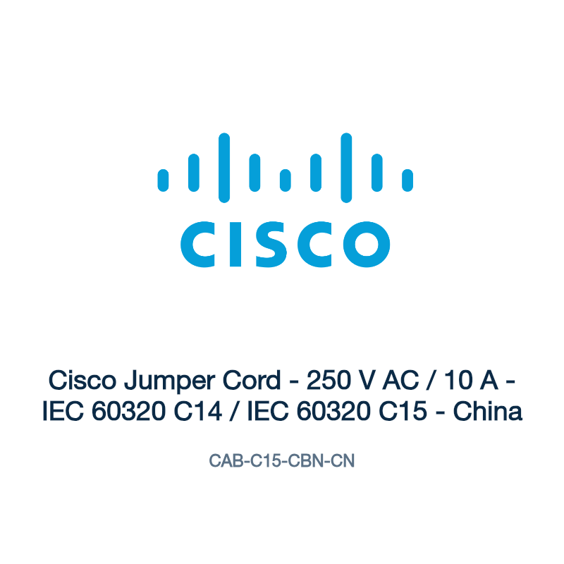 CAB-C15-CBN-CN: Cisco Jumper Cord