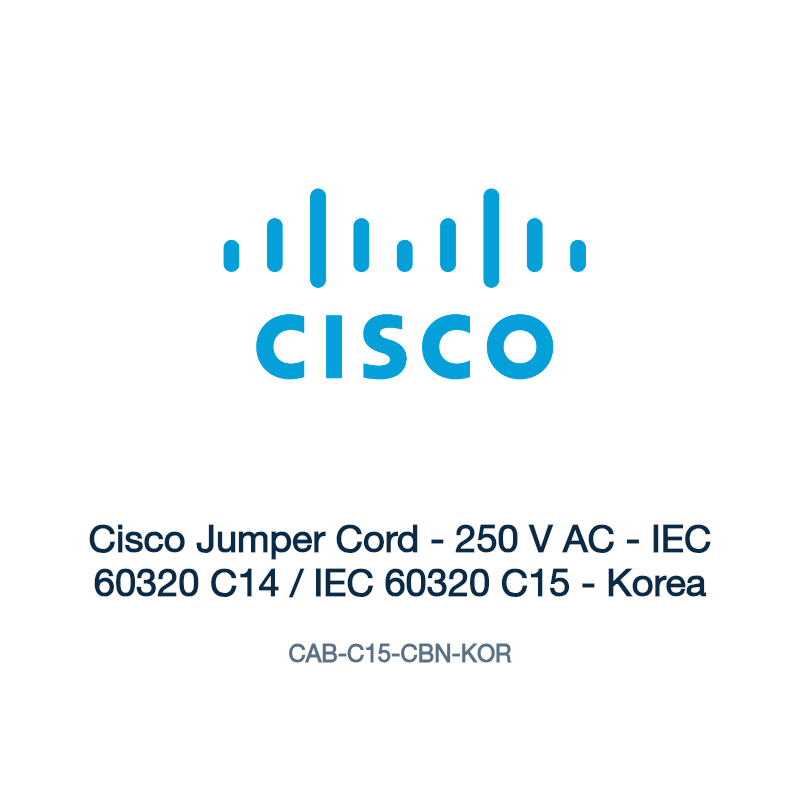 CAB-C15-CBN-KOR: Cisco Jumper Cord