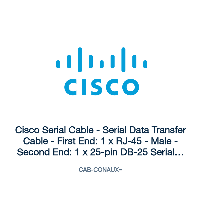 CAB-CONAUX=: Cisco Serial Cable