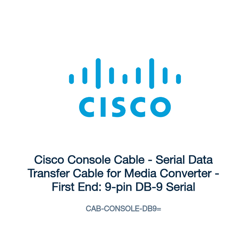 CAB-CONSOLE-DB9=: Cisco Console Cable