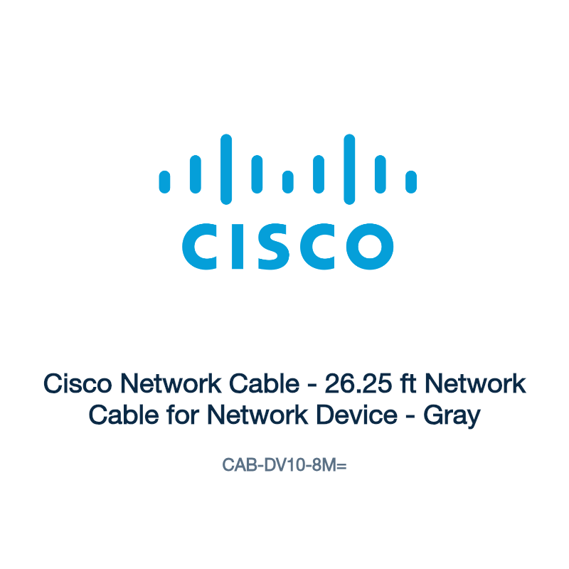 CAB-DV10-8M=: Cisco Network Cable