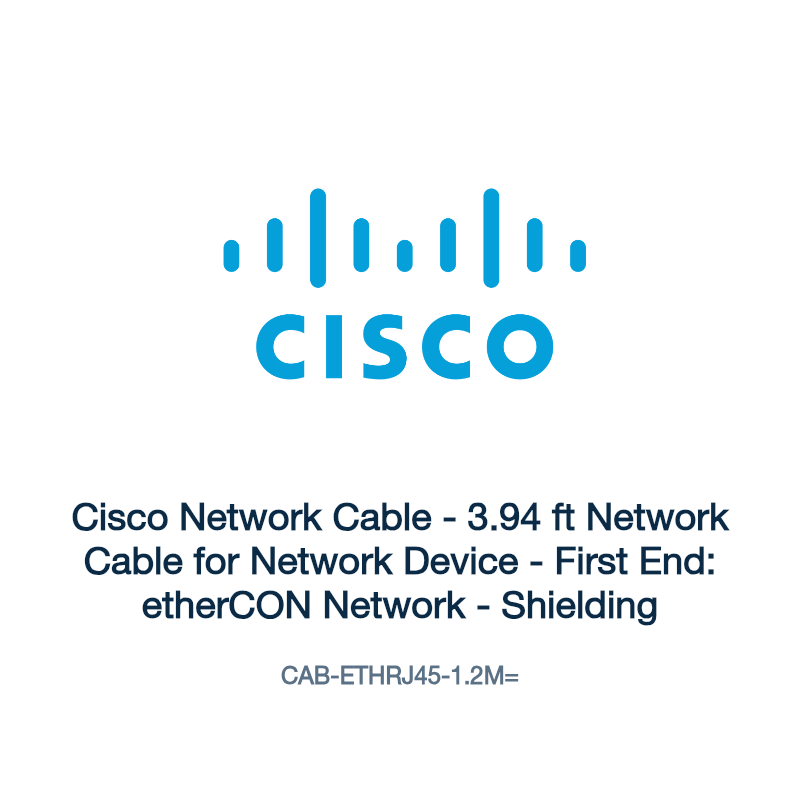 CAB-ETHRJ45-1.2M=: Cisco Network Cable