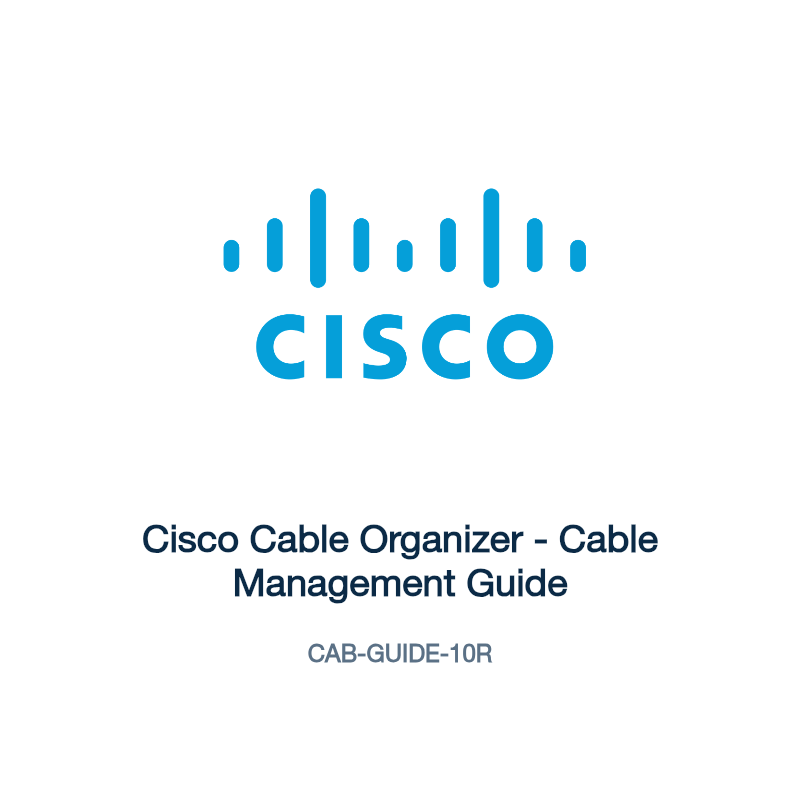 CAB-GUIDE-10R: Cisco Cable Organizer