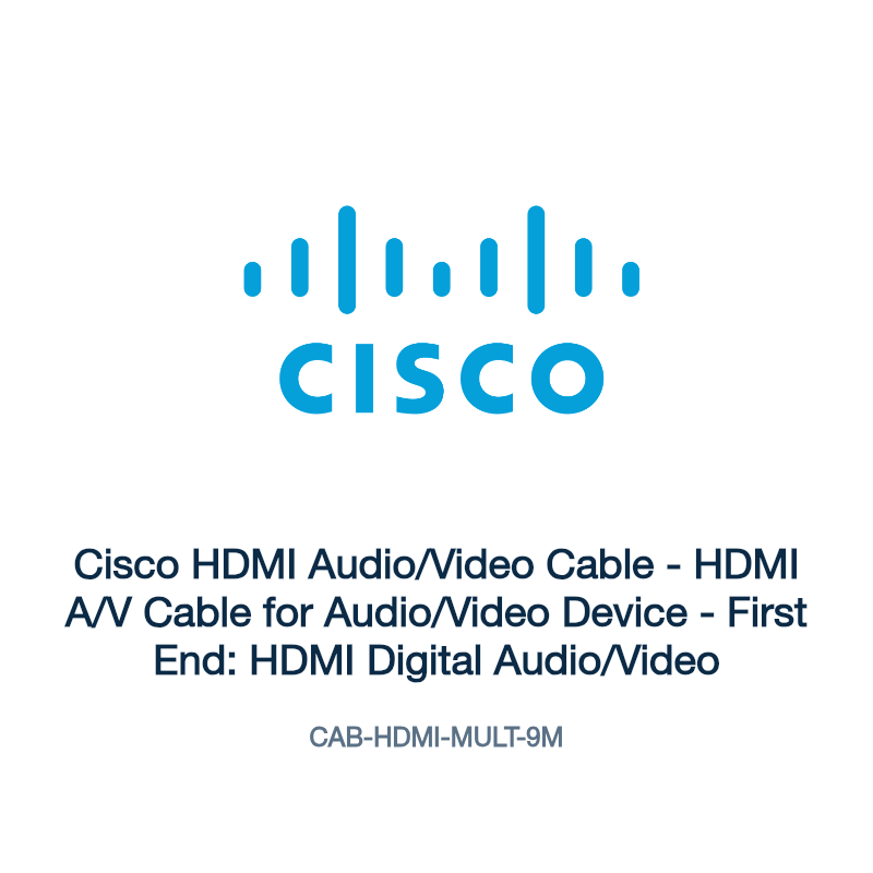 CAB-HDMI-MULT-9M: Cisco HDMI Audio/Video Cable