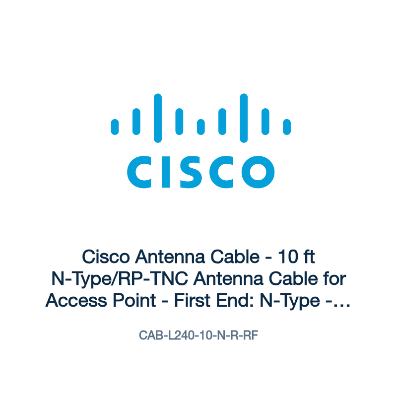 CAB-L240-10-N-R-RF: Cisco Antenna Cable