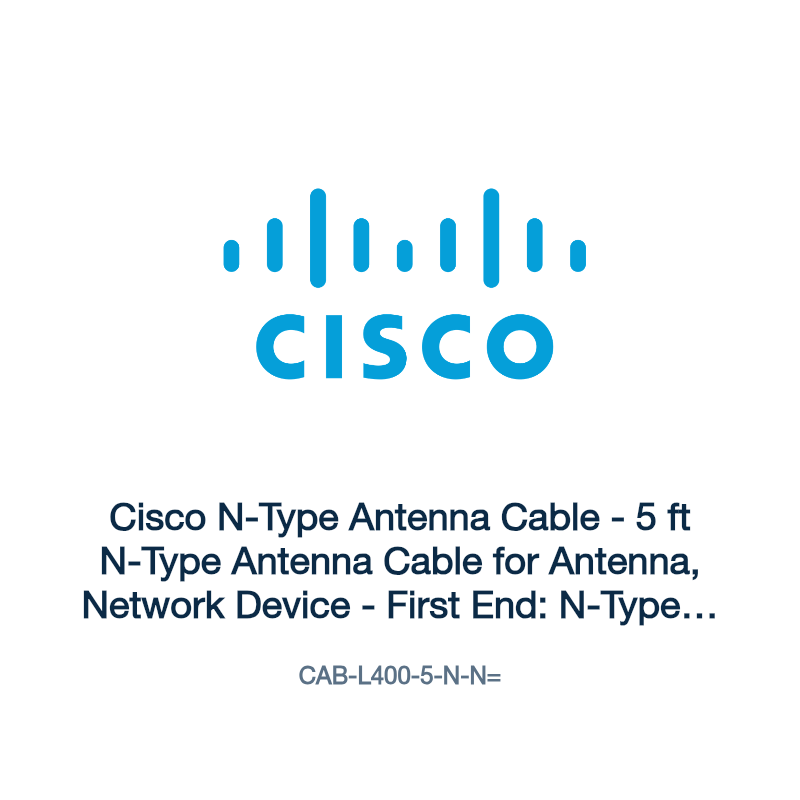 CAB-L400-5-N-N=: Cisco N-Type Antenna Cable