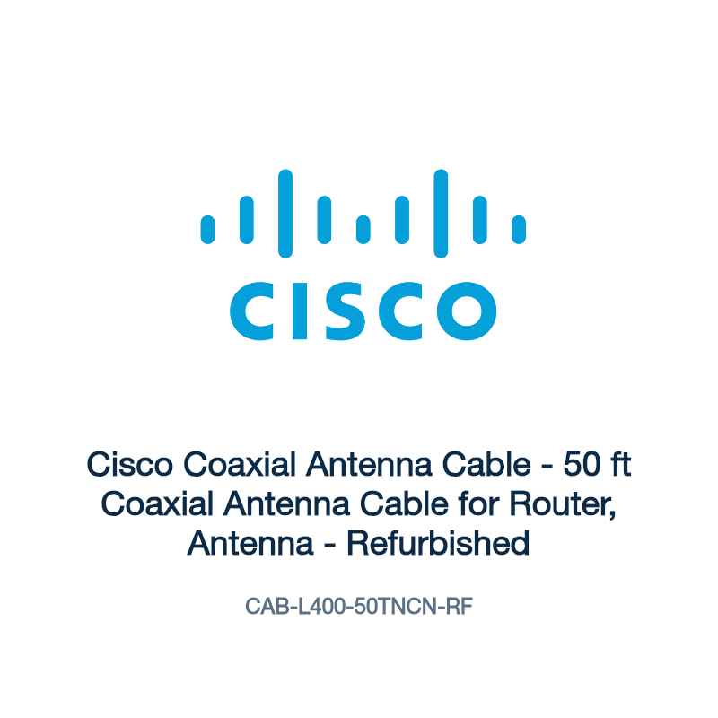 CAB-L400-50TNCN-RF: Cisco Coaxial Antenna Cable