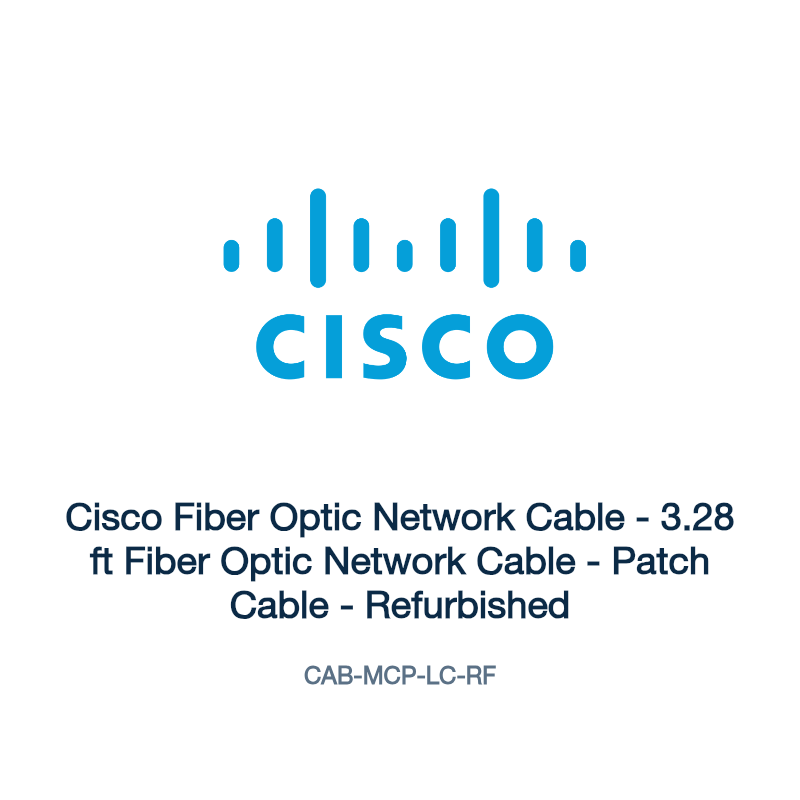 CAB-MCP-LC-RF: Cisco Fiber Optic Network Cable
