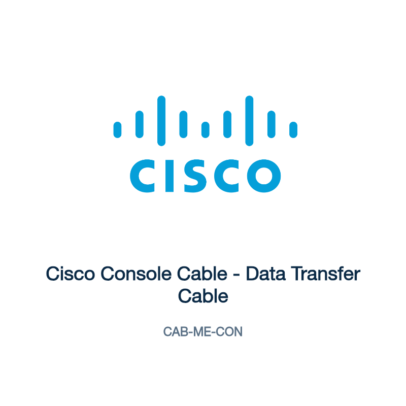 CAB-ME-CON: Cisco Console Cable