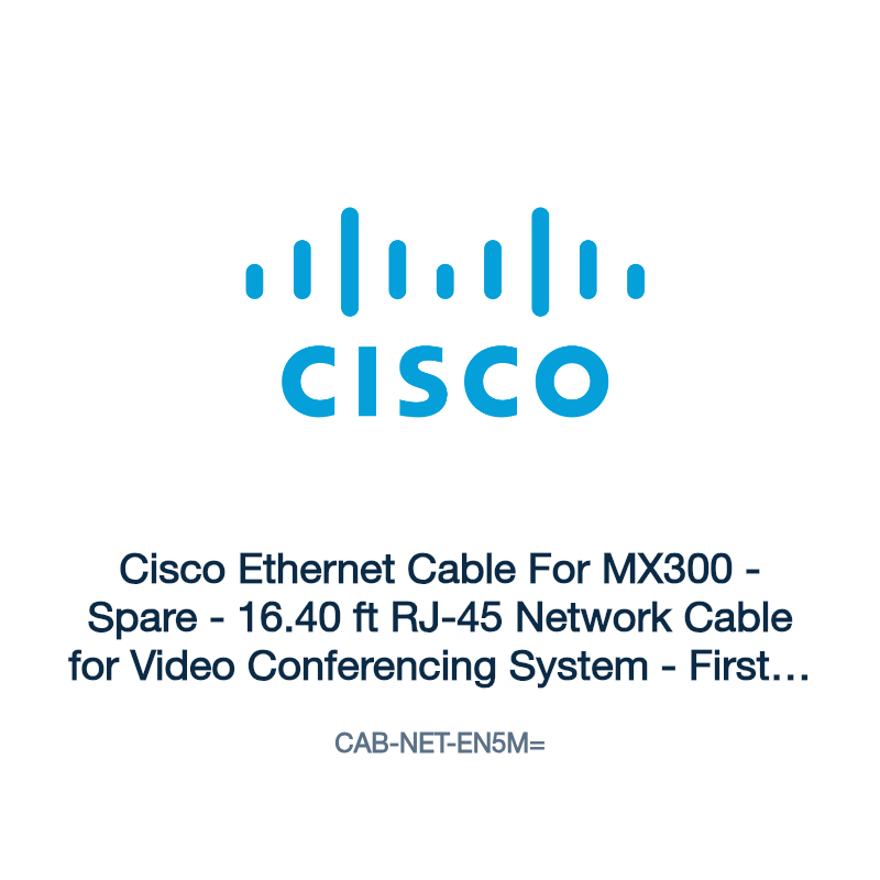 CAB-NET-EN5M=: Cisco Ethernet Cable For MX300
