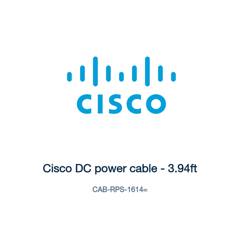 CAB-RPS-1614=: Cisco DC power cable