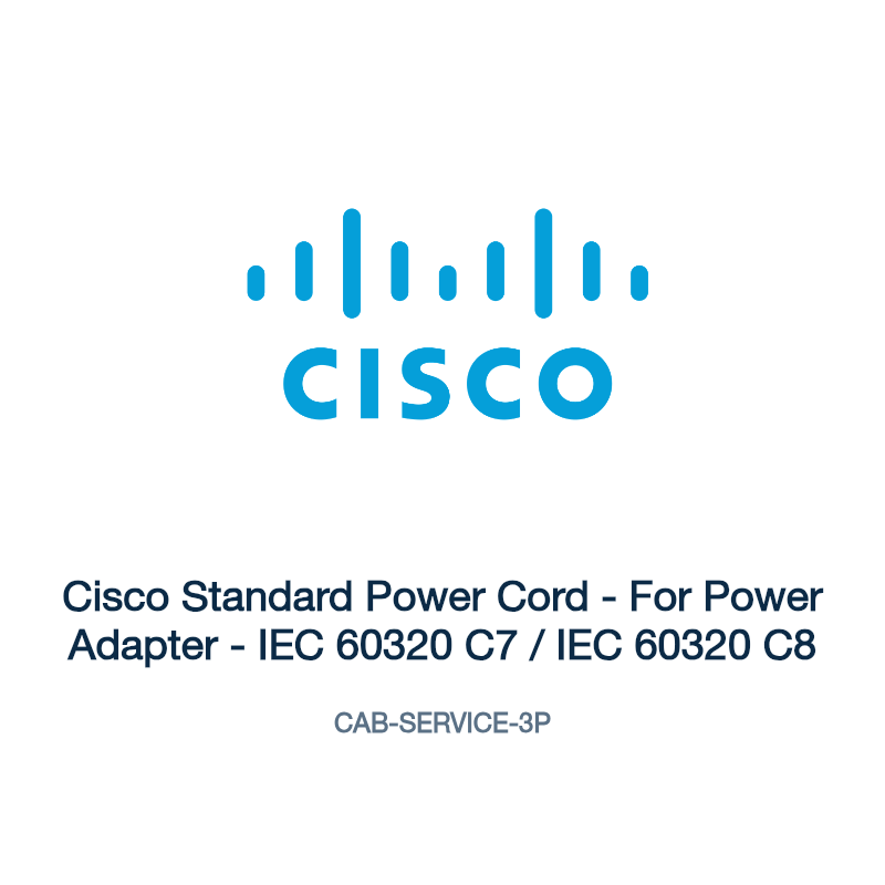 CAB-SERVICE-3P: Cisco Standard Power Cord