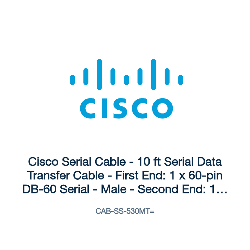 CAB-SS-530MT=: Cisco Serial Cable