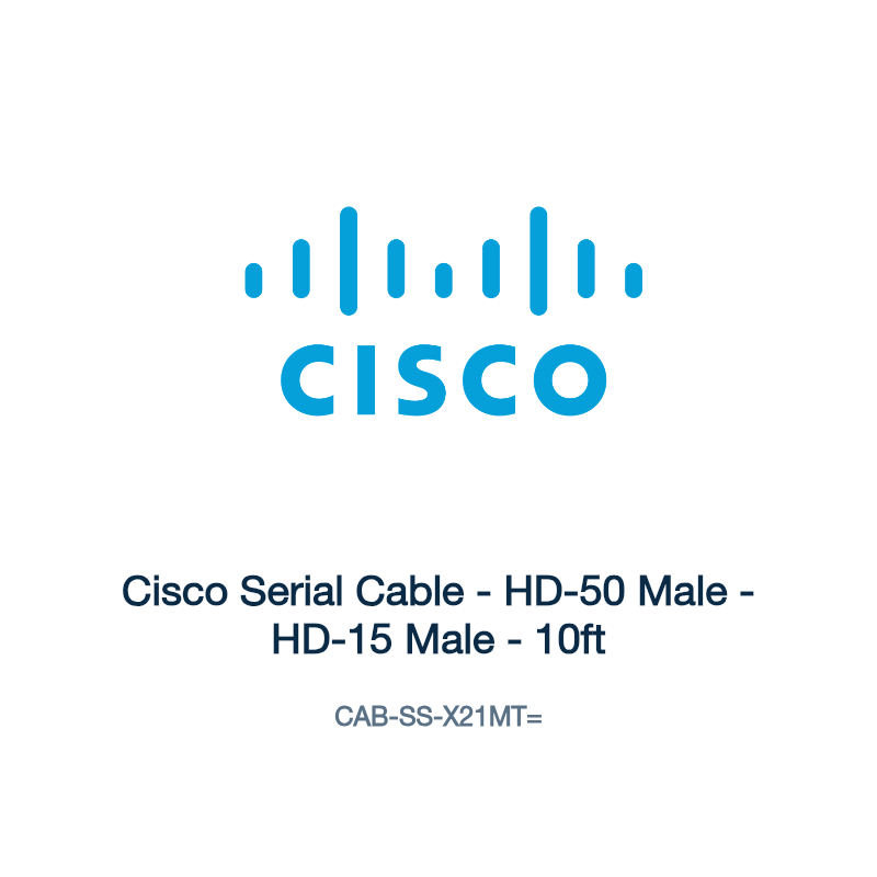 CAB-SS-X21MT=: Cisco Serial Cable
