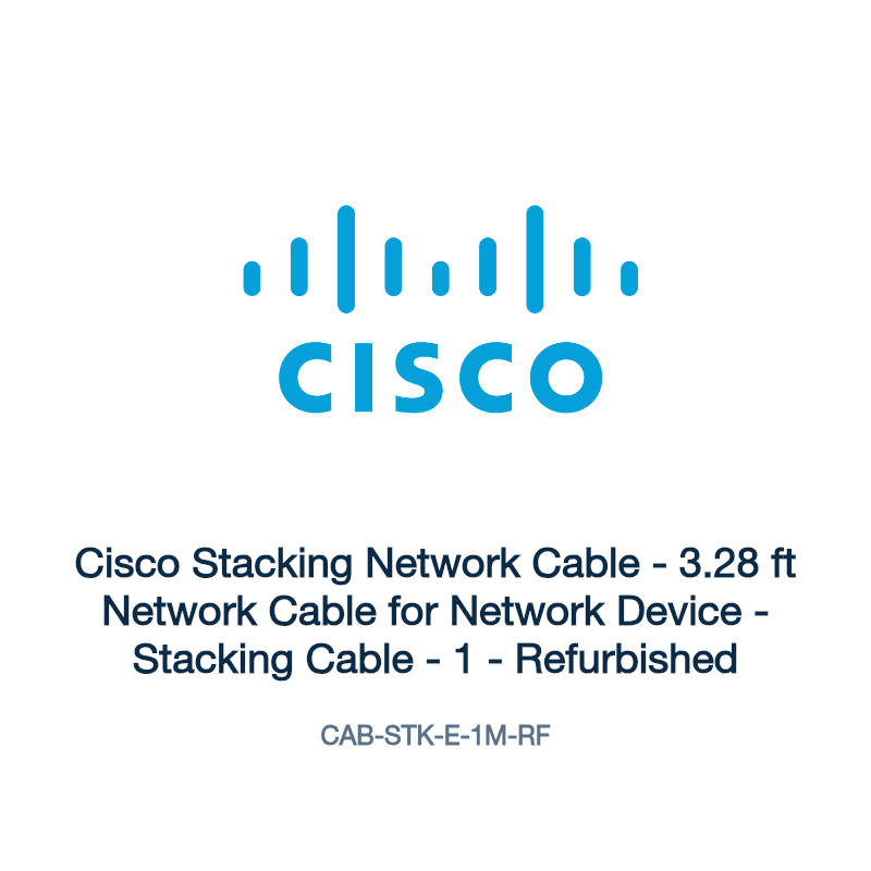 CAB-STK-E-1M-RF: Cisco Stacking Network Cable