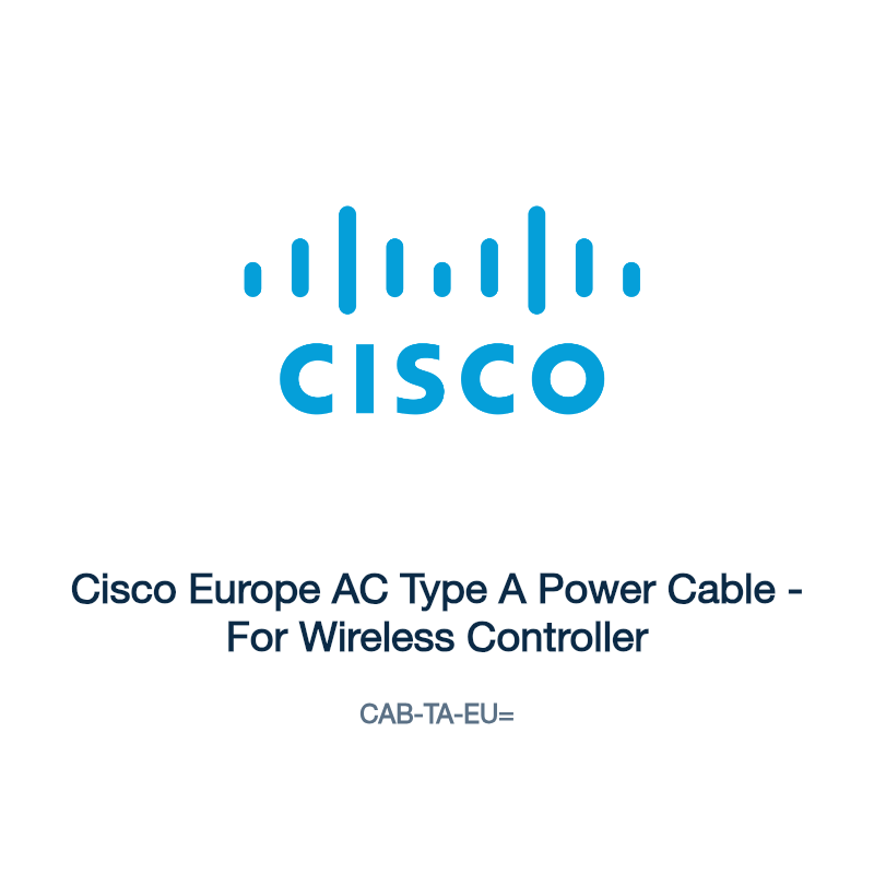 CAB-TA-EU=: Cisco Europe AC Type A Power Cable