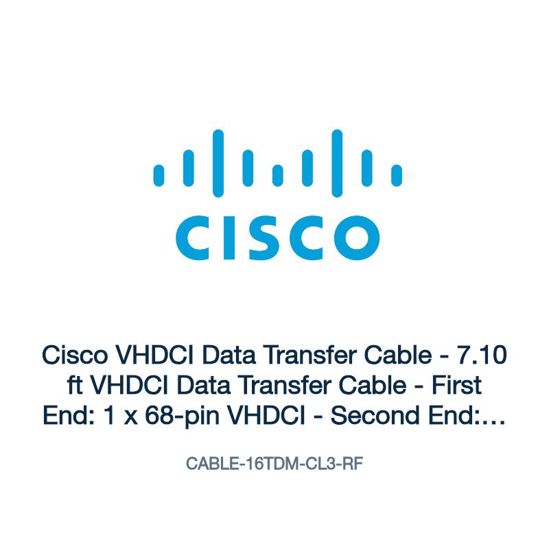 CABLE-16TDM-CL3-RF: Cisco VHDCI Data Transfer Cable