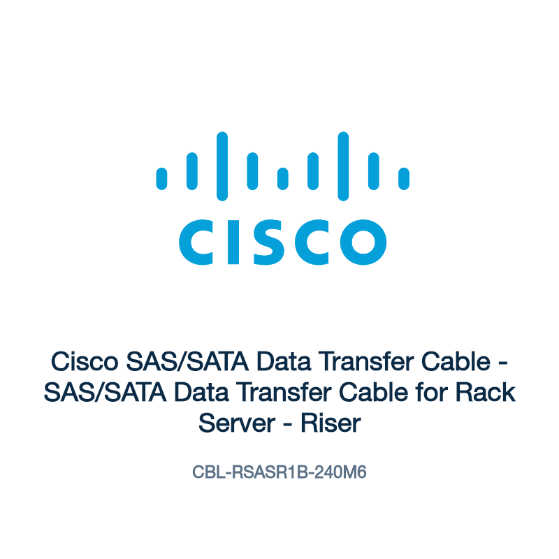 CBL-RSASR1B-240M6: Cisco SAS/SATA Data Transfer Cable