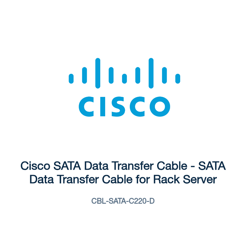 CBL-SATA-C220-D: Cisco SATA Data Transfer Cable