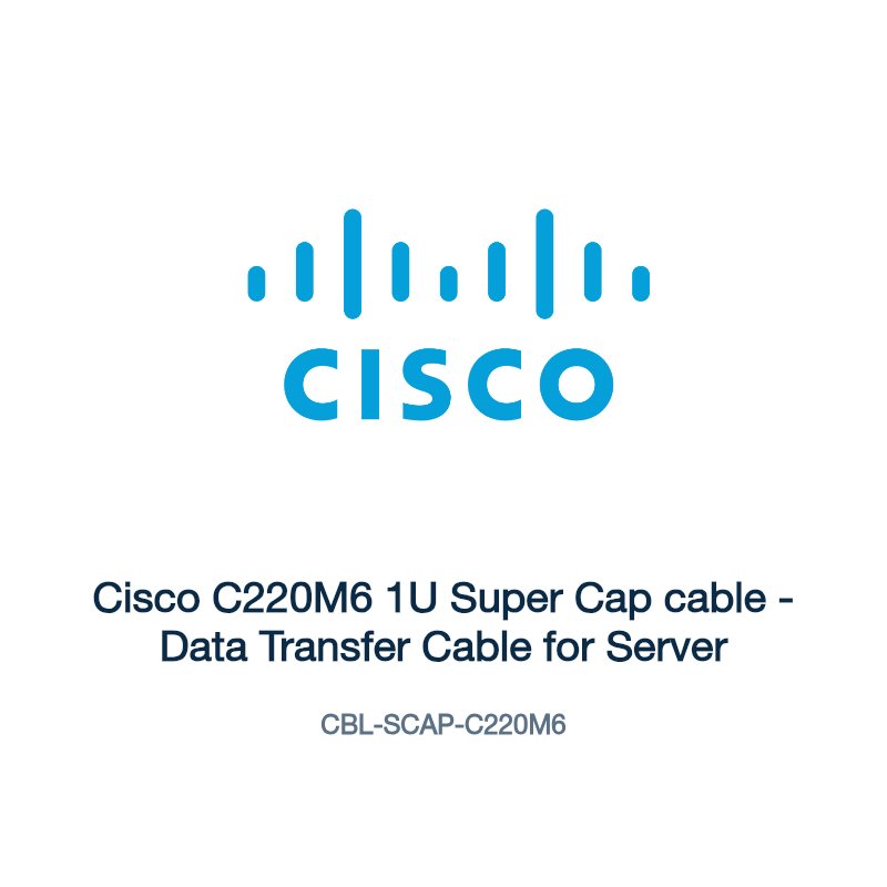 CBL-SCAP-C220M6: Cisco C220M6 1U Super Cap cable