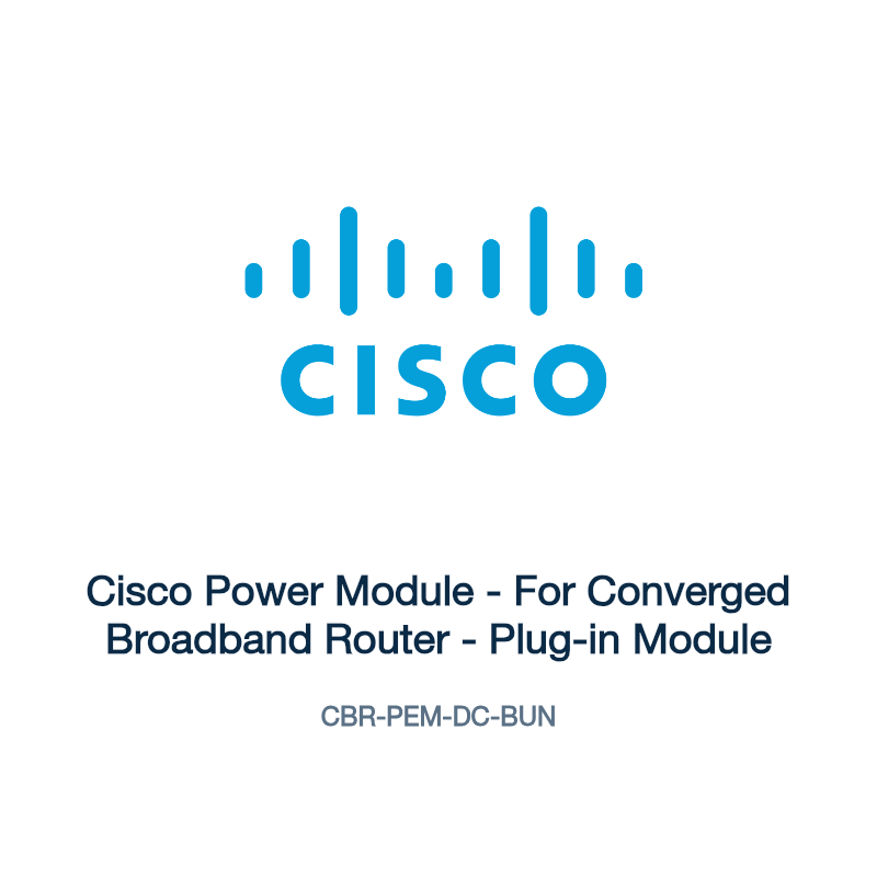 CBR-PEM-DC-BUN: Cisco Power Module