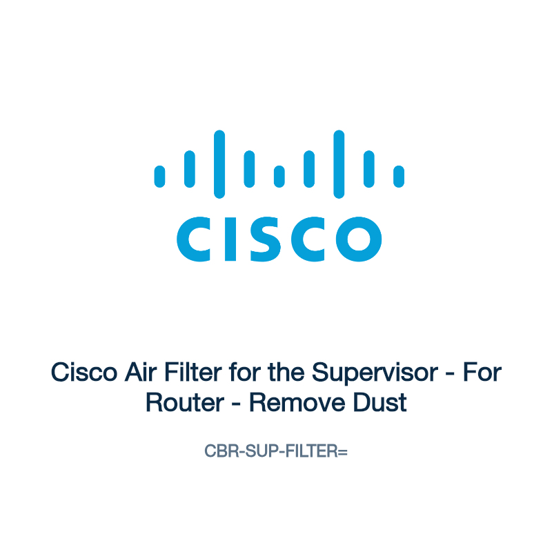 CBR-SUP-FILTER=: Cisco Air Filter for the Supervisor