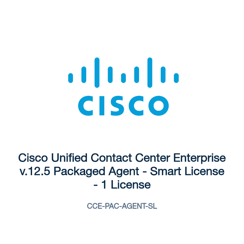 CCE-PAC-AGENT-SL: Cisco Unified Contact Center Enterprise v.12.5 Packaged Agent