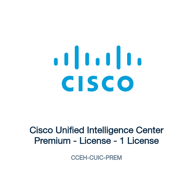 CCEH-CUIC-PREM: Cisco Unified Intelligence Center Premium