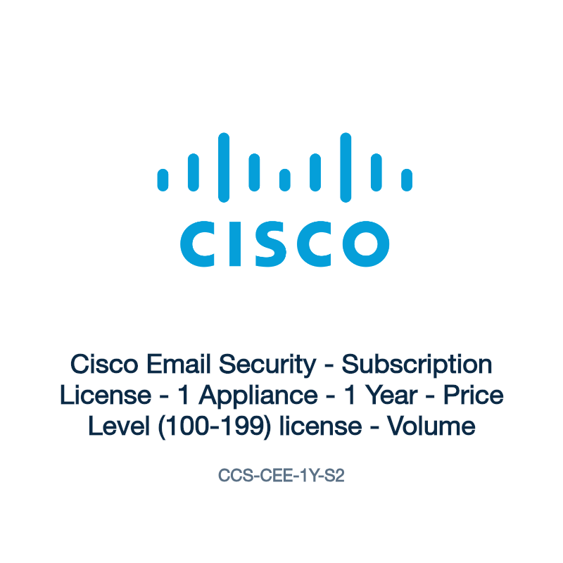 CCS-CEE-1Y-S2: Cisco Email Security