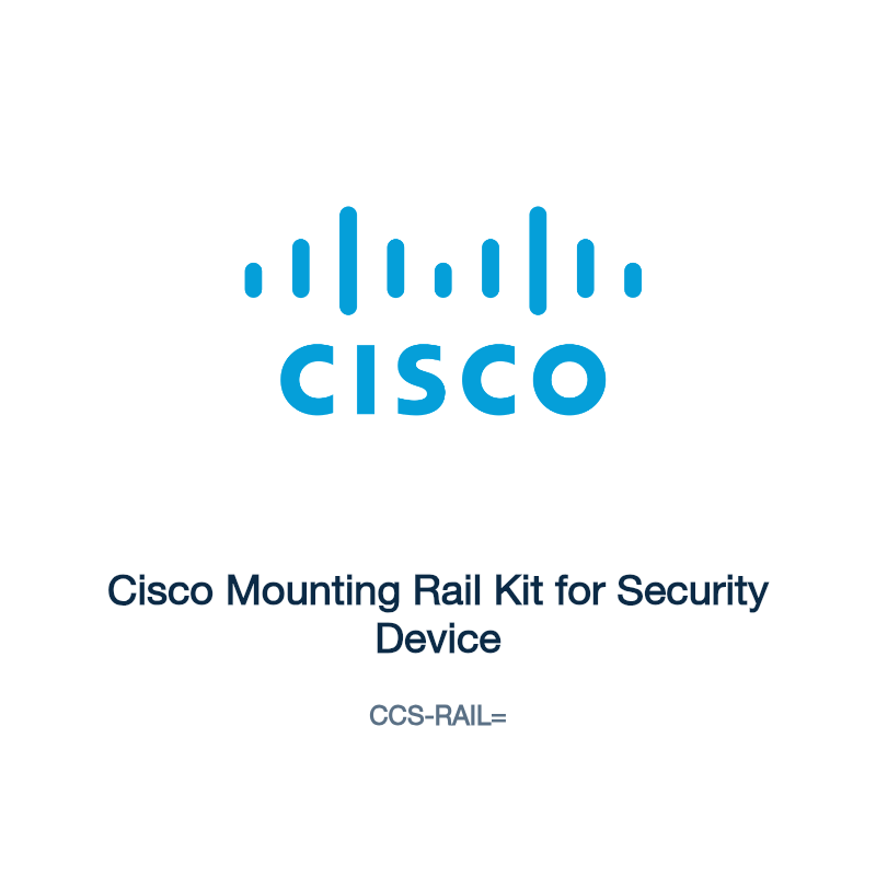 CCS-RAIL=: Cisco Mounting Rail Kit for Security Device
