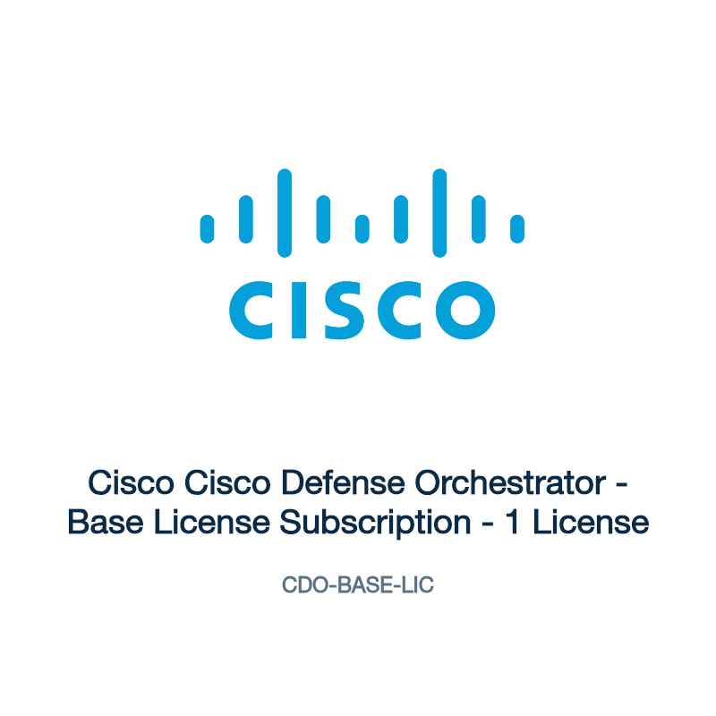 CDO-BASE-LIC: Cisco Cisco Defense Orchestrator