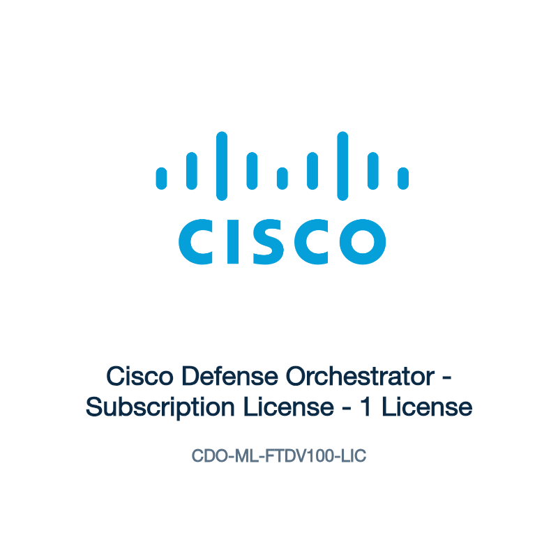 CDO-ML-FTDV100-LIC: Cisco Defense Orchestrator