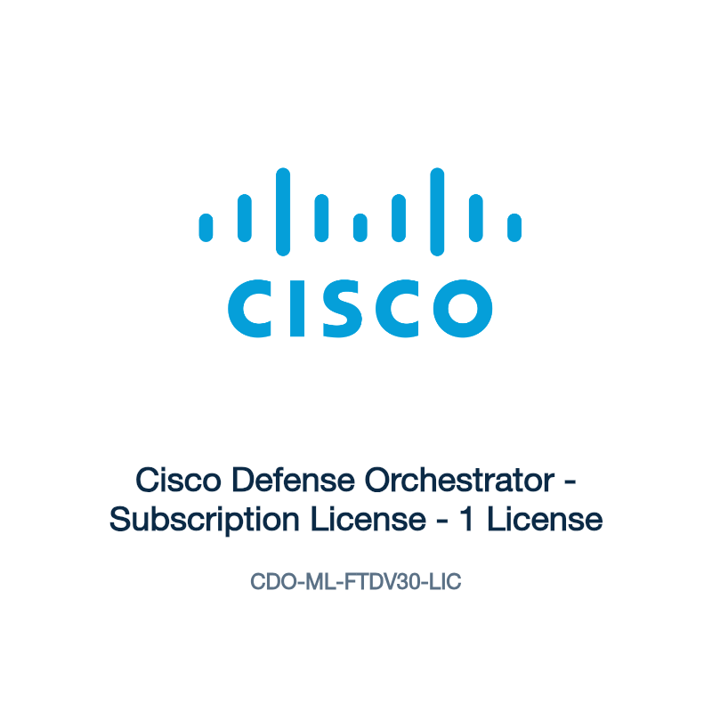 CDO-ML-FTDV30-LIC: Cisco Defense Orchestrator
