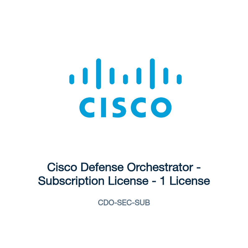 CDO-SEC-SUB: Cisco Defense Orchestrator