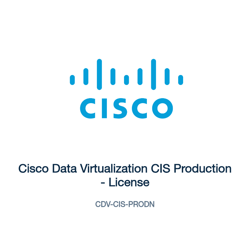 CDV-CIS-PRODN: Cisco Data Virtualization CIS Production